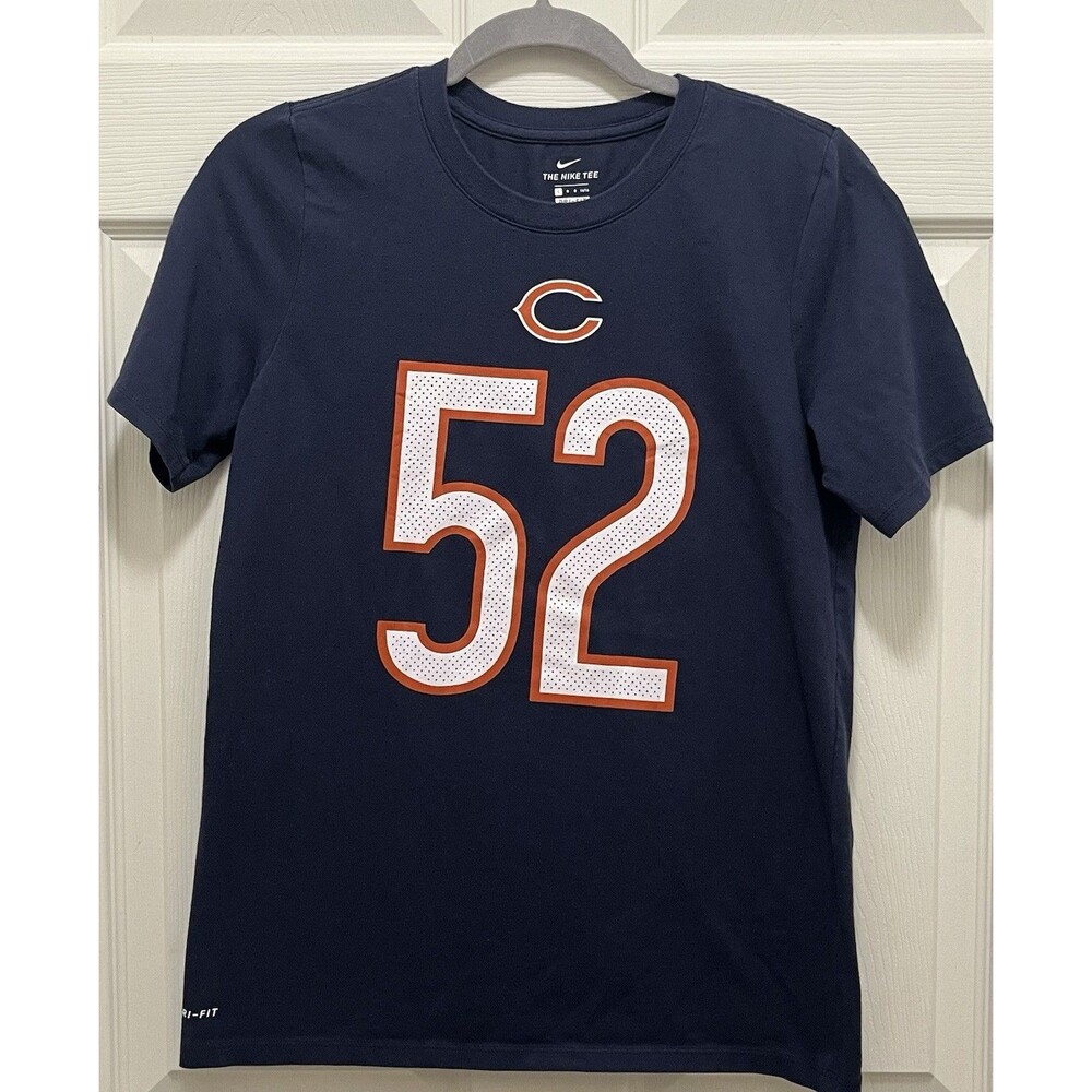 Nike Chicago Bears Khalil Mack #52 Dri-FIT Shirt Youth L 14/16 NFL Football